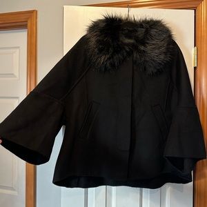 Zara black coat